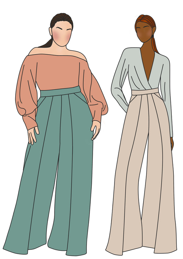 Size Me Sewing - Florence Trousers